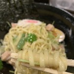 担々麺 にし森 - 期間限定　煮干し油そば　850円。