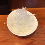 麺屋ブルーズ - トッピング 白髪ネギ