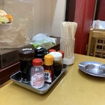 海龍 - 卓上調味料群