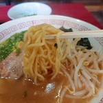 母城 - 2019年10月　麺持ち上げ