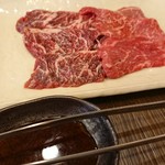 Sumibiyakiniku Mangetsu - (ランチ)和牛ロース＋ハラミ