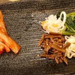 Sumibiyakiniku Mangetsu - (ランチ)キムチ、ナムル