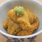 日本橋蛎殻町 すぎた - 天草の赤雲丹