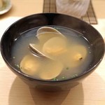 日本橋蛎殻町 すぎた - アサリ汁