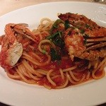 TRATTORIA IL Paladino - 渡り蟹のパスタ