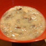 神山 - 牛すじ肉の蕎麦湯炊き