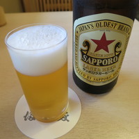 満寿家 - 瓶ビール（サッポロラガービール）