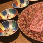 焼肉 うしみつ - 和牛サーロインの一門焼き