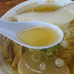 マルミ・サンライズ食堂 - あっさりのスープは旨みたっぷり♪