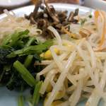 スタミナ苑 - ナムル