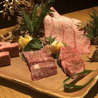 焼肉 うしみつ 恵比寿本店 - 塩焼物盛り合わせ