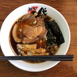 麺屋八代 - 炙りチャーシュー麺