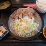 㐂京 - '19/10/05 チキンソテー定食（税込750円）