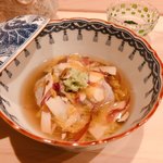 はらまさ - 松茸と鱧の焼き霜のあんかけ