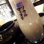 韓国料理 宮 - マッコリボトル？
