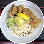 ザンギうどん 一久 - おやこうどん_980円