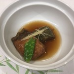 北新地 鮨 葵 - 鰤の煮物