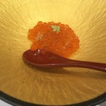 北新地 鮨 葵 - イクラの小丼