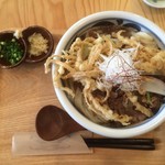 みししっぴ饂飩 - 牛肉あつもりうどん