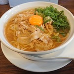 茜堂式肉そば大盛