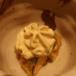 天ぷら料理 花歩 - 天つゆのムース乗せ