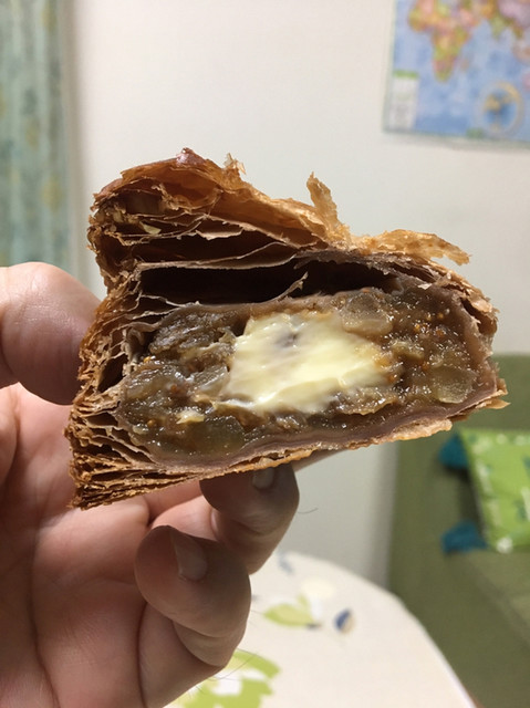 焼きたてカスタードいちじくアップルパイ 名前が長い By ｎａｔａｌｉｅ Ringo ルクア大阪店 リンゴ 大阪 洋菓子 その他 食べログ