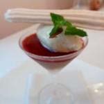 RISTORANTE REGA - ラズベリーのデザート