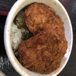 六合 野のや - タレカツ丼