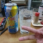 伊勢屋酒店 - 氷結レモンロング。