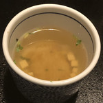 洋麺屋五右衛門 - パスタに付くスープ