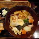 島彦本店 - 鍋焼きうどん1250円