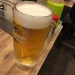 磯丸水産 - 生ビール　ハッピーアワー価格280円+税