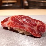 鮨 猪股 - ナガス鯨　尾の身✨✨うまうま(* >ω<)