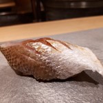 鮨 猪股 - カマス　味つけも良いが、素材もいいな