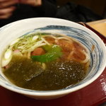 杵屋 - 梅こぶうどん