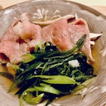 はらまさ - 和牛と松茸、(*^▽^*)九條ネギ