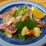 おりも - カツオのタタキ