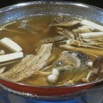 わらび野 - 岩魚のしゃぶしゃぶ