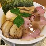 なにわ 麺次郎 - 黄金貝ラーメン特製1150円