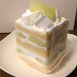 アテスウェイ - 「ガトームロン」千葉県産マスクメロンを使用したショートケーキ