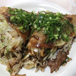 やま乃屋 - ☆191005 お好み焼き肉玉うどん