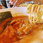 Ramen Tsukesoba Itadaki - 太麺がツルもちっ╭( ･ㅂ･)و ̑̑ ｸﾞｯ!