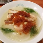 麺屋 六感堂 - ★元祖★鮭白清湯(サーモン親子ラーメン)
