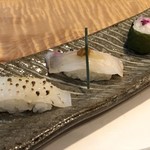 対馬のどぐろとイカ活き造り 博多 魚蔵 - 