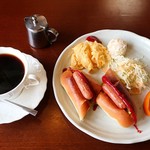 カフェ ドゥ ザジ - 料理写真:モーニング（全体）