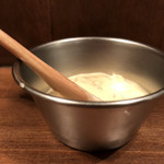 酒肴 新屋敷 - でもタルタルソースも欠かせない。