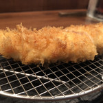 酒肴 新屋敷 - ささみフライ。