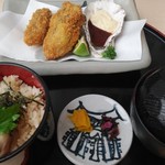 焼がきの はやし - かき三景定食