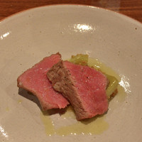 リストランテ ハナタニ - ～メイン料理～
                    ファッソーネ（ビエモンテ州　仔牛）炭火焼　※お一人様＋¥1200税別