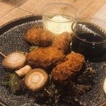 One's BREWERY Pub Kitahama - カキフライと椎茸のロースト